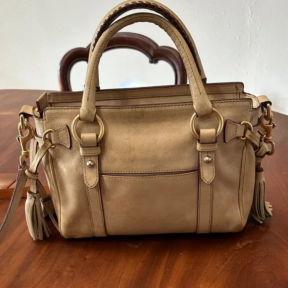 Dooney & Bourke Classic Brown Satchel - Picture 3 of 15